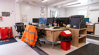 STRABAG UK Cleveland Modular Office Working Area