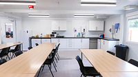 STRABAG UK Cleveland Modular Canteen Seating Area